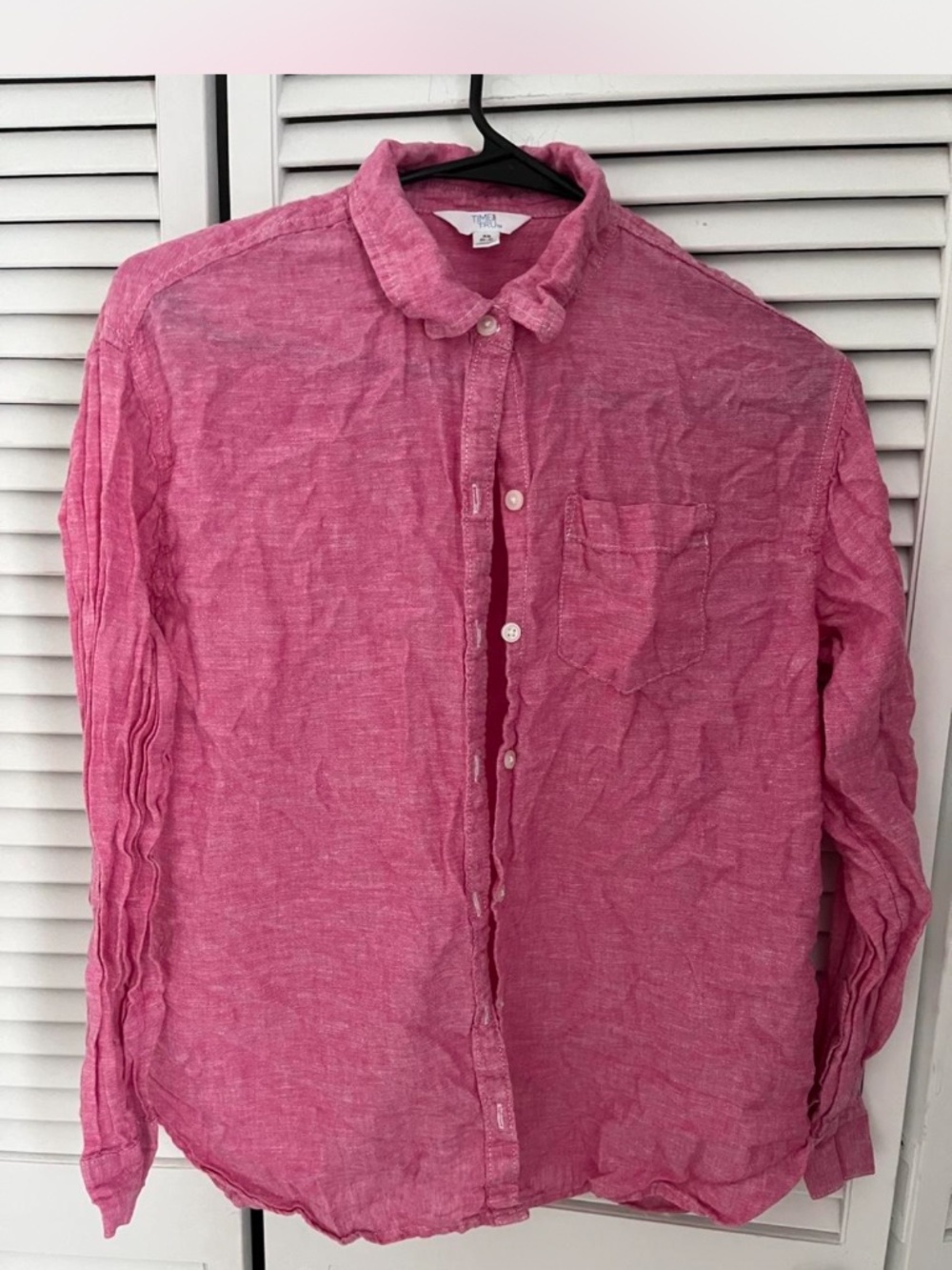 Time and Tru Linen Shirt , Size XS, New without tags!